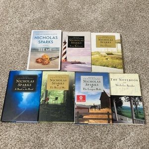 Nicholas Sparks hardcover Books Set of 7